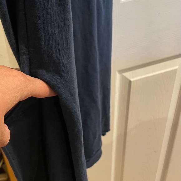 Zoe Dress Navy Blue XL medium slits up the sides - bought in Spain Never Worn - Picture 2 of 3